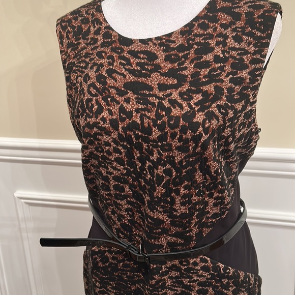 Never Worn Calvin Klein Animal Print Dress - Picture 2 of 5